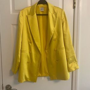 Satin fabric jacket